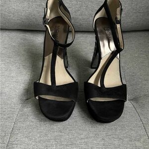 Michael Kors Black Strappy Heels